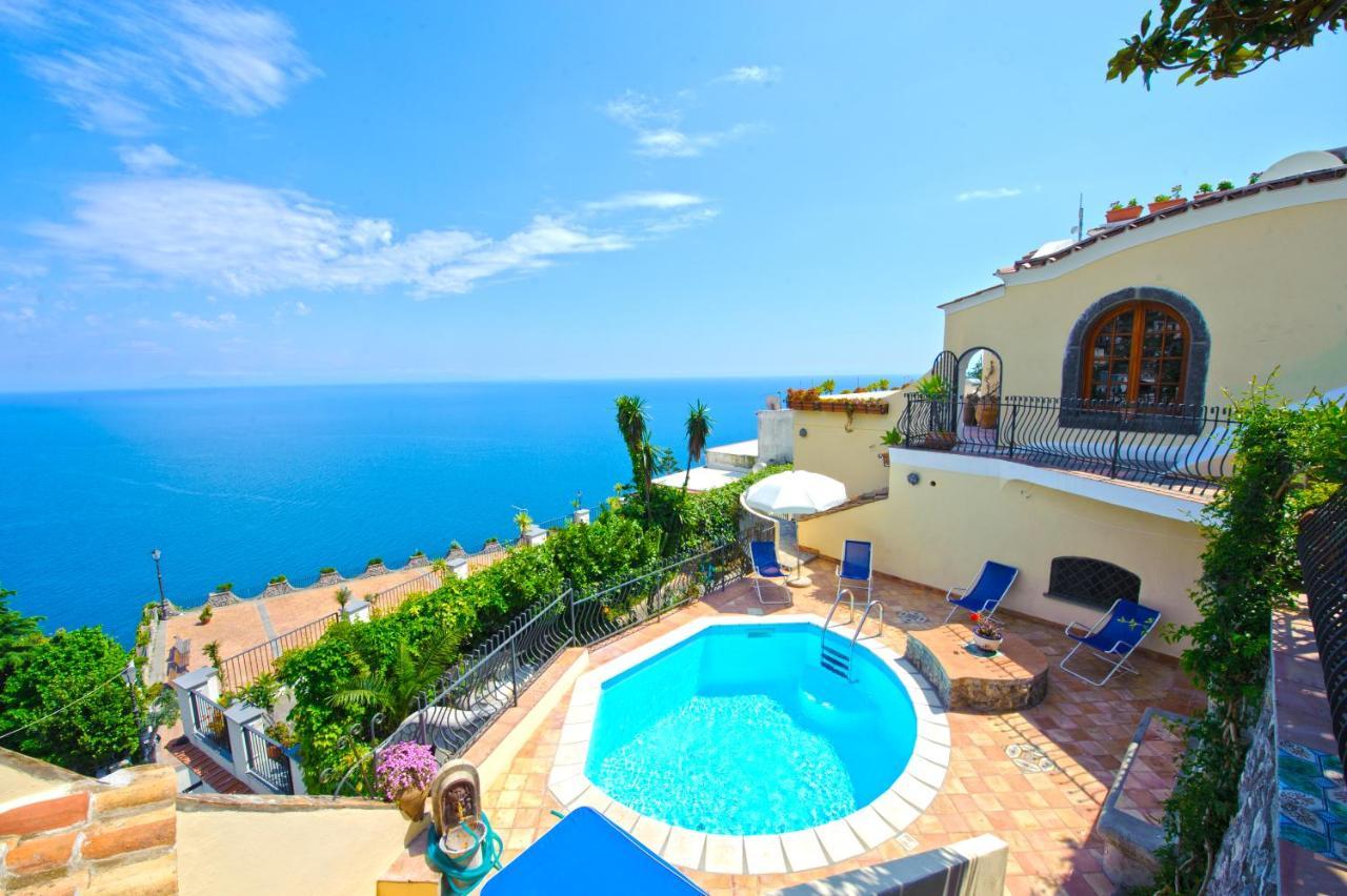 Villa Marianna Amalfi Coast - Pool Praiano Exterior photo