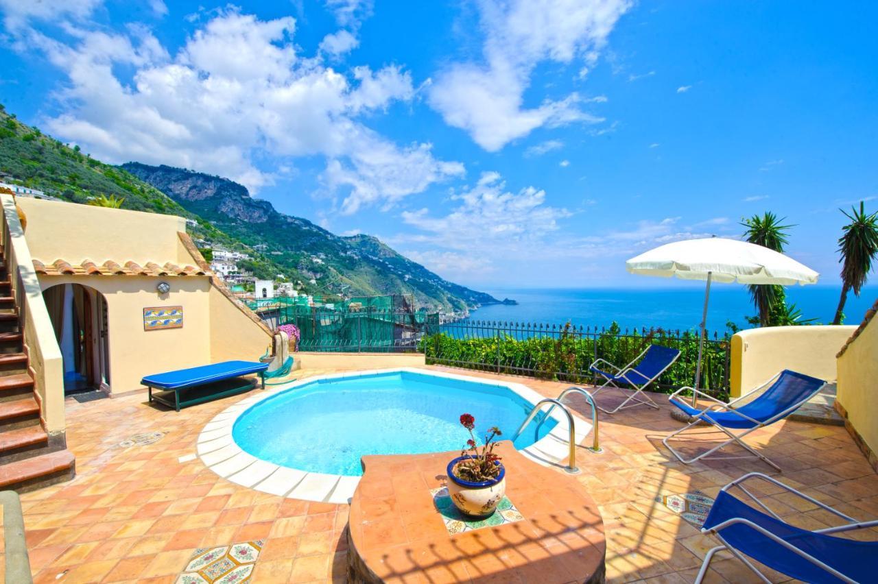 Villa Marianna Amalfi Coast - Pool Praiano Exterior photo